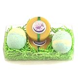 Horny Goat Milk Soap & Bath Bomb Set (Lemons)