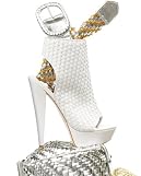 Laura Woven Peep Toe Bootie