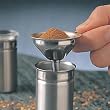 Stainless Steel Funnel - For Filling Narrow Jars and Bottles, 1 pc,(Frontier)