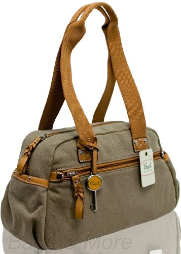 FOSSIL Handtasche DORIS KHAKI Schultertasche Shopper M