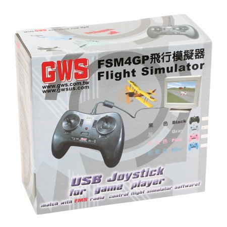 FMS USB Flight Simulator Gray M2
