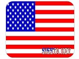 US Flag  Siesta Key Florida FL  Mouse Pad