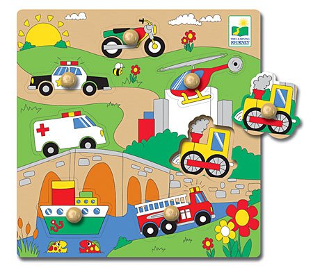 51T8B2JEHML Total Toys Listen & Learn, Transportation Electronic Puzzle