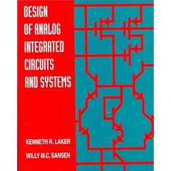 Design of Analog Integrated Circuits (McGraw-Hill Series in Electrical & Computer Engineering)