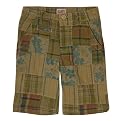 Boys' Mossimo Supply Co. Madras Plaid Short - Britsh Khaki