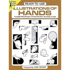 Ready-to-Use Illustrations of Hands (Dover Clip-Art Series)