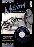 cover of Music Minus One French Horn: Mozart Concerto No. 2 in E-flat major, KV417; Concerto No. 3 in E-flat major, KV447 (Sheet Music & CD)