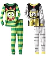 Yo Gabba Gabba Brobee & Plex Long-Sleeve Pajama Set