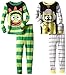 Komar Kids Boys 8-20 Bright Eyed Gabba Long Sleeve Pajama Set