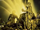 IMAGE OF Bronze Fountains, Monument to the Girondins, Bordeaux, Gironde, Aquitaine, France Premium Photographic Poster Print by David Hughes, 18x24