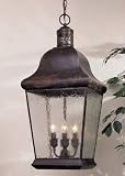 Minka Lavery 8554-57 glen allen Lantern Roman Bronze 12W x 27-3/8H