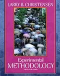 Experimental Methodology, 10th Edition