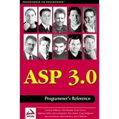 ASP 3.0 Programmer's Reference