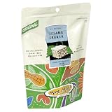 Mrs. May's Dry-Roasted Snack, White Sesame Crunch, 2-Ounce Pouches (Pack of 24)