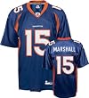 Brandon Marshall Jersey: Reebok Navy Replica #15 Denver Broncos Jersey