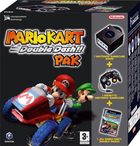 Childrens Toyshop   : Pack Console Gamecube noir + Mario Kart Double Dash