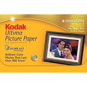 Kodak-8084931-Ultima-Picture-Paper-High-Gloss-4inx6in-20-Sheets