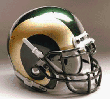 Buy Colorado State Rams NCAA Mini Authentic Football Helmet From Schutt by Schutt Sports