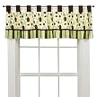 Trend Lab Sage/Brown Giggles Window Valance