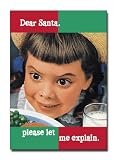 Let Me Explain - Box of of 12 Hilarious Bad Seed Christmas Cards & Envelopes