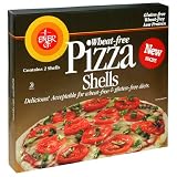 Ener-G Foods Rice Pizza Shells, 10 inches, 12.7-Ounce Boxes (Pack of 5)