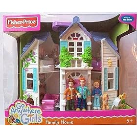 Fisher-Price Go Anywhere Girls House by