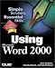 Book Using Microsoft Word 2000