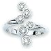 Jewelry : 14K White Gold 1/2 ct. Diamond Right Hand Ring