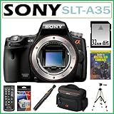 Sony Alpha SLT-A35 16MP Digital SLR (BODY) with Translucent Mirror Technolo ....