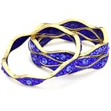 Chamak by priya kakkar 4 Sapphire Wavy Crystal