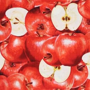 RJR Farmers Market Sliced Apples Fabric Yardage