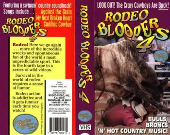 Childrens Toyshop  Sporting Goods : Rodeo Bloopers 4 - VHS