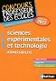 Sciences exp�rimentales et technologie : Admissibilit�