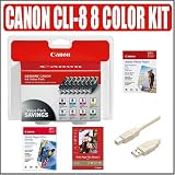 Canon CLI-8 8-Color Multipack Ink Tanks for the Canon Pixma PR09000