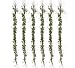 SIX Artificial 6' Grape Ivy Garland with Twigs _Green
