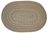 IMAGE OF Duet Braided Rugs - Moss 6' Round Braided Rug
