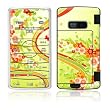 Flower Splash Design Protective Skin Decal Sticker for LG enV2 VX9100 Cell Phone