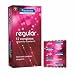 Pasante Healthcare Regular Condoms - 25% EXTRA FREE - 15 for the price of 12 - lubricated condoms shaped for a better fit