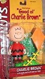 CHARLIE BROWN (RED SHIRT & SMILE) with Kite and Kite-Eating Tree PEANUTS Action Figure from 