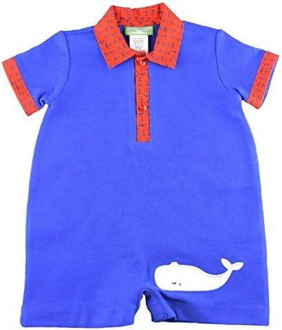 LT-Whale Anchor Sleeveless Romper-9mo