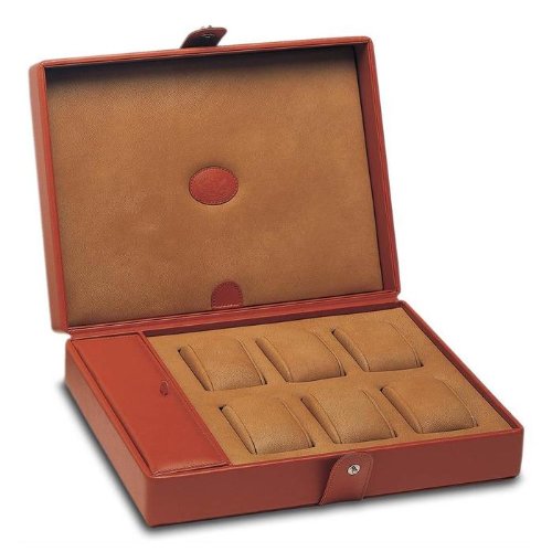 6-Slot Large Watch Storage Case by Underwood