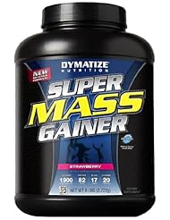 Health and Beauty: Dymatize Nutrition Super Mass Gainer, Strawberry, 6-Pound - Dymatize Nutrition