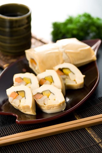 彩味割烹シリーズ 高野豆腐と湯葉の巻物