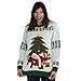 FunQi Butt Crack Santa Ugly Christmas Sweater
