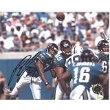 Byron Leftwich Autographed Jacksonville Jaguars (Horiz vs Colts) 8x10 Photo