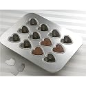 Chicago Metallic Gourmetware Lift and Serve Sweetheart Pan