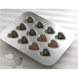 Chicago Metallic Gourmetware Lift and Serve Sweetheart Pan