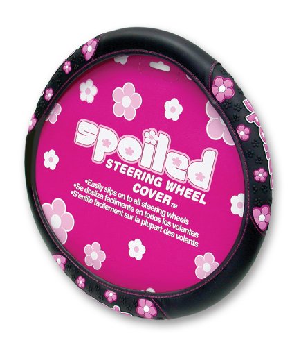 Spoiled Black Steering Wheel Cover