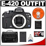Olympus Evolt E-420 Digital SLR Camera + BLS-1 Battery + Cameta Bonus Accessory Kit
