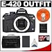 Olympus Evolt E-420 Digital SLR Camera + BLS-1 Battery + Cameta Bonus Accessory Kit